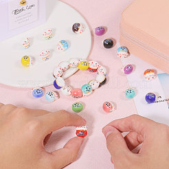 30шт 15 цвета фарфоровые бусины ручной работы PORC-CA0001-20