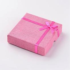 Квадратных картон браслет коробки CBOX-D028-03