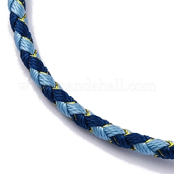 Fabricación de pulseras trenzadas con cordón de poliéster&nbsp;MAK-Z003-01G-19