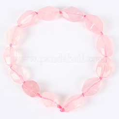 Природные драгоценные камни розового кварца самородки бусины G-E218-08