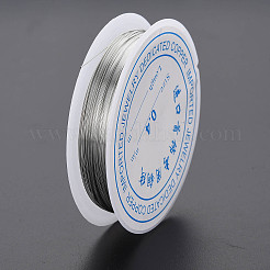 Fil de bijoux en cuivre rond&nbsp;X-CWIR-S002-0.4mm-01