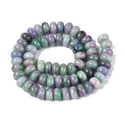 Hilos de abalorios de jade blanco natural&nbsp;G-Q613-01F-36