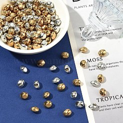 200шт 2 цвета пластиковые бусины ccb&nbsp;CCB-YW0001-71