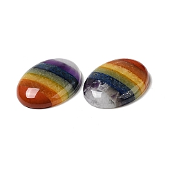 Кабошоны чакры из натуральных смешанных драгоценных камней&nbsp;G-F724-01D