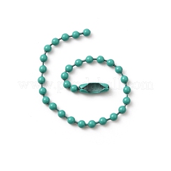 Chaîne à billes en fer&nbsp;DIY-WH0056-42E