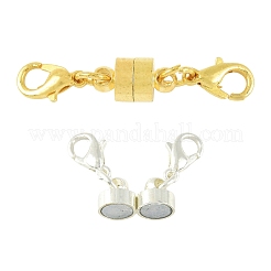 12 комплект 2-х цветных латунных магнитных застежек-конвертеров&nbsp;KK-FS0001-95