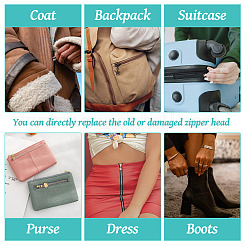 20 шт. 10-х стильный язычок для молнии из цинкового сплава FIND-TA0002-87