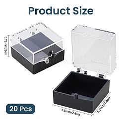 Scatole di imballaggio in plastica trasparente&nbsp;AJEW-CN0007-68