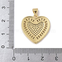 Латунные микро проложить кубического циркония подвески&nbsp;KK-H079-06G-03