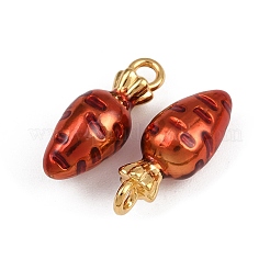 Подвески из нержавеющей стали 304 с эмалью&nbsp;STAS-P410-36B-G