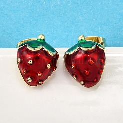 Серьги-гвоздики из латуни&nbsp;X-EJEW-G430-06B-G