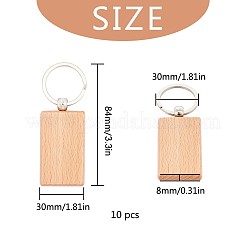 Деревянный брелок&nbsp;LS-WOOD-I004-62