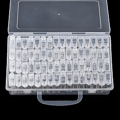 (распродажа бракованных коробок: поцарапанные) прямоугольные пластиковые органайзеры с ручками CON-XCP0002-63