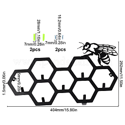 Железный крюк вешалка HJEW-WH0014-92
