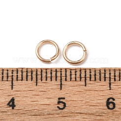 1/20 anneau de jonction ouvert en plaqué or 14 carats&nbsp;KK-G164-04G-04