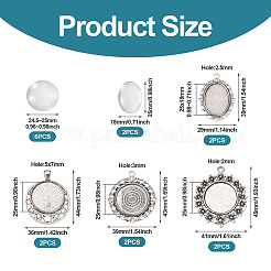 Набор для изготовления кулона с пустым куполом своими руками&nbsp;DIY-TA0005-18