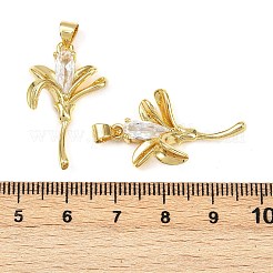 Латунные микро проложить кубического циркония подвески&nbsp;KK-S526-61G
