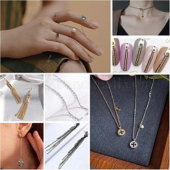 Наборы для самостоятельного изготовления цепочек из нержавеющей стали 304 DIY-UN0002-44G