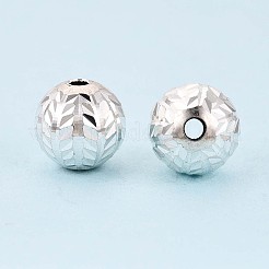 925 perla in argento sterling strutturato&nbsp;STER-T008-45S-01