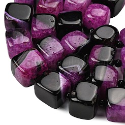 Природный агат бисер нитей&nbsp;G-F820-O01-01