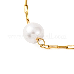 Ионное покрытие (ip) 304 нержавеющая сталь скрепки цепи ожерелья NJEW-S004-04G