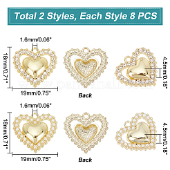 Подвески из сплава 16шт 2 стиля FIND-PH0007-23