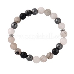 Натуральные браслеты из турмалинированного кварца&nbsp;NE6607