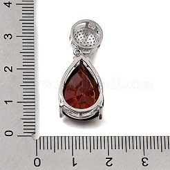 Anhänger aus Zirkonia aus Messing&nbsp;KK-N290-33P-01
