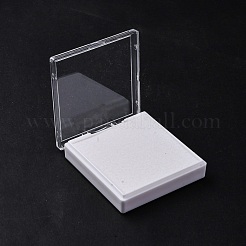 Акриловые коробки для хранения россыпью бриллиантов с белой губкой внутри CON-R030-06A