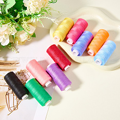 10 шт. нитки швейные полиэстеровые 10-х цветов&nbsp;SENE-CY0001-05D