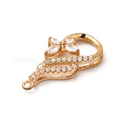 Латунь со стеклянными подвесками k9 KK-B071-09G-02