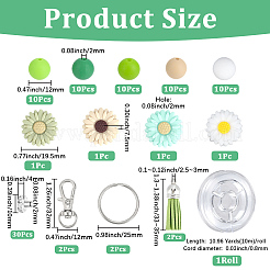 Kits de fabrication de porte-clés bricolage&nbsp;DIY-PA0001-89B