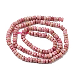 Природные родонит бисер нитей&nbsp;X-G-G343-A01-2x4mm