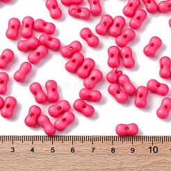 Непрозрачные акриловые бусины MACR-Q001-01F