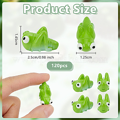 Harzfiguren in Peridotform&nbsp;DJEW-WH0016-73