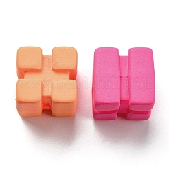 Perline acrilico opaco stile gommato&nbsp;SACR-Q196-03