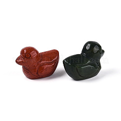 Натуральные декоративные утки из смешанных камней.&nbsp;G-N345-12