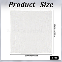 Салфетки из мятой полиэфирной столовой ткани&nbsp;AJEW-WH20020-115E