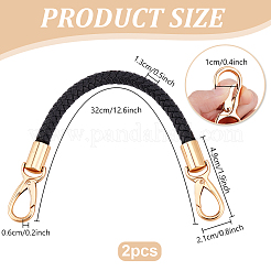 Плетеные ремни для сумок из искусственной кожи&nbsp;FIND-WH0126-682E