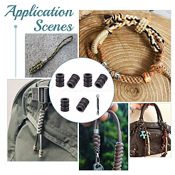 6 шт. латунные бусины в форме колонны в античном стиле&nbsp;FIND-NB0005-34B