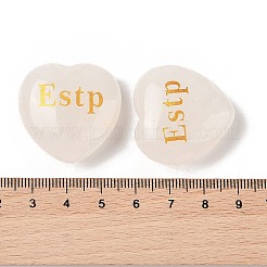 Statues de figurines mbti en cristal de quartz naturel&nbsp;G-K353-05J