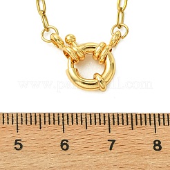2.5 mm 304 Edelstahl Büroklammer Kette Halsketten&nbsp;NJEW-JN06449-01