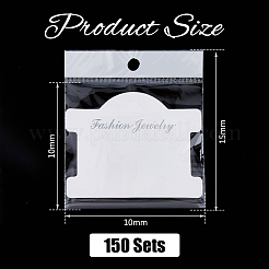 Картонные карты дисплея 150шт&nbsp;DIY-DC0001-96