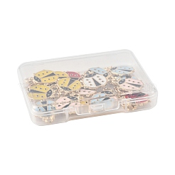 24 шт. Подвески из сплава с эмалью&nbsp;ENAM-FS0003-74