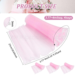 4 пакет полиэстеровая упаковочная бумага для цветочного букета&nbsp;ORIB-BC0001-11