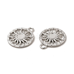 Cabochon pendenti in acciaio inossidabile 304 anti-ossidazione&nbsp;STAS-A070-16P