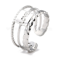 Кольца из нержавеющей стали марки 304&nbsp;RJEW-L102-37P