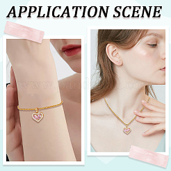 8шт латунные подвески с микропаве и кубическим цирконием&nbsp;FIND-BBC0004-28C-02