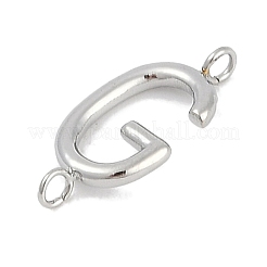 Подвески-буквы из нержавеющей стали 304 STAS-M108-01P-07