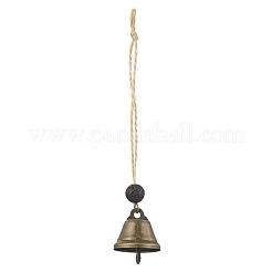 2 decoración colgante de campana de hierro de 2 estilos.&nbsp;HJEW-JM02178